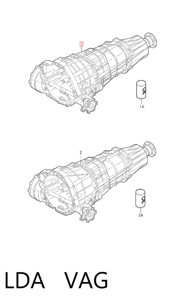 Коробка передач LDA VAG