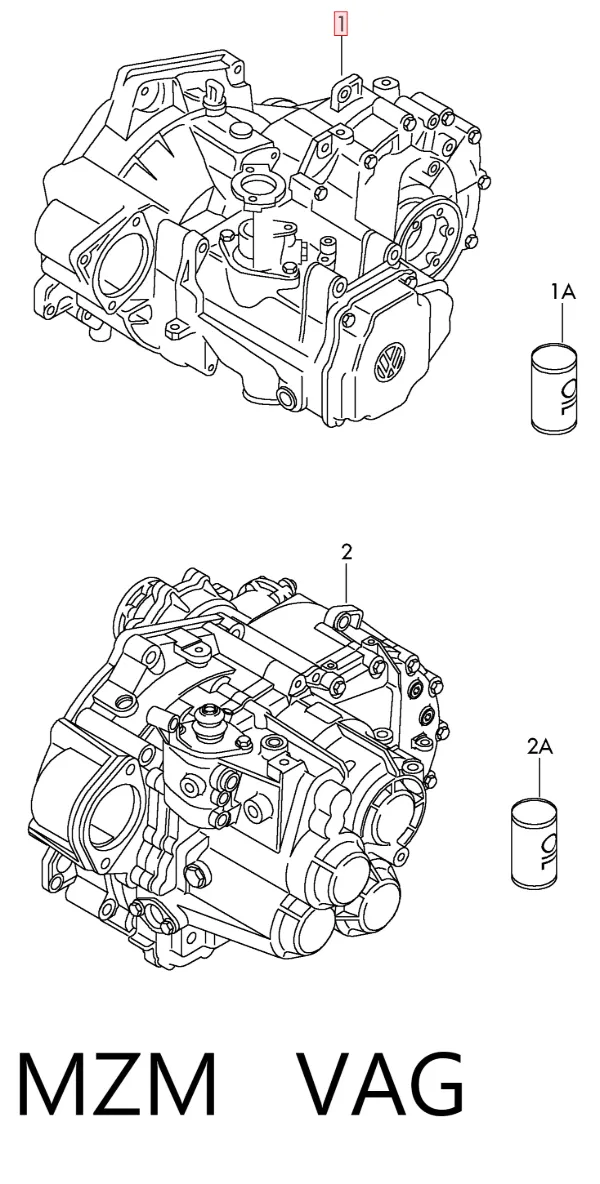 Коробка передач MZM VAG