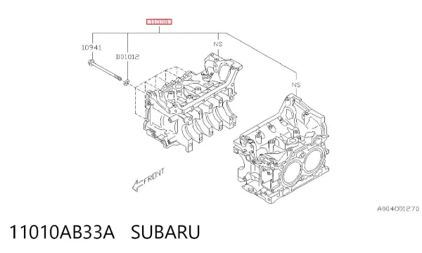  11010AB33A Subaru