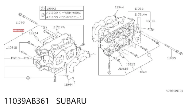  11039AB361 Subaru