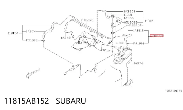  11815AB152 Subaru