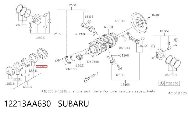  12213AA630 Subaru