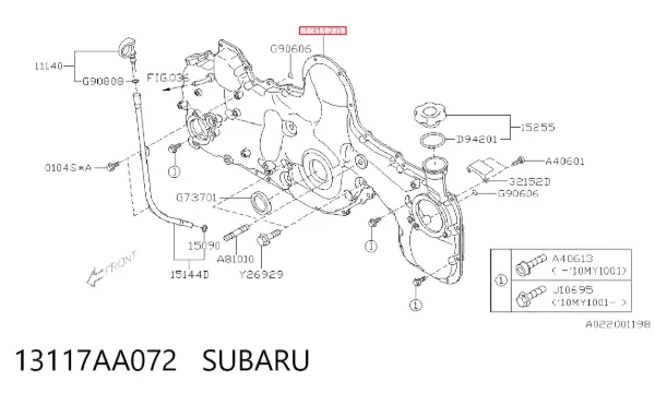  13117AA072 Subaru