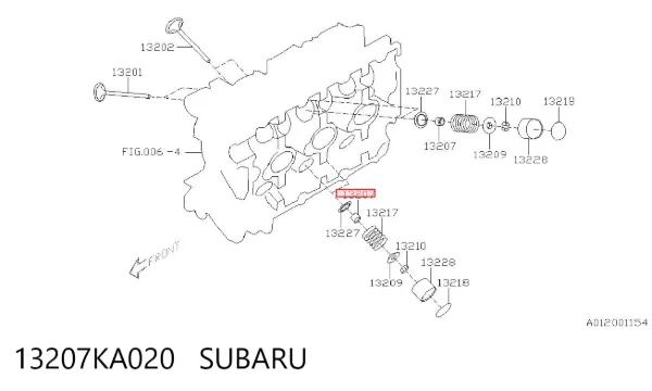 Сальник клапана Subaru Outback II
