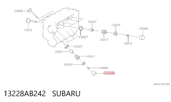Гідрокомпенсатор 13228AB242 Subaru