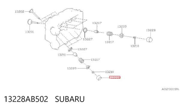 Гідрокомпенсатор 13228AB502 Subaru