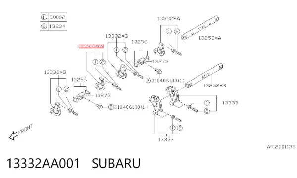  13332AA001 Subaru