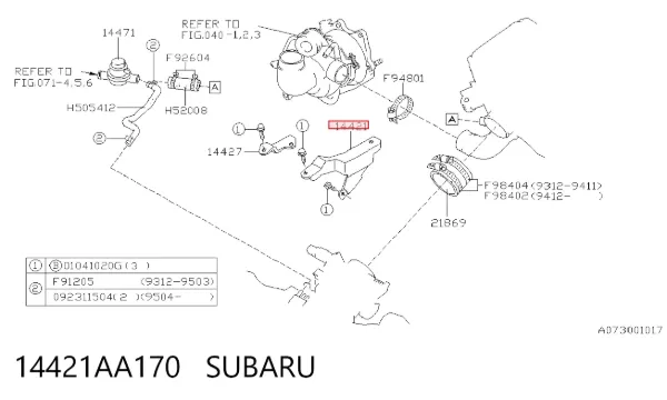  14421AA170 Subaru