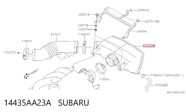  14435AA23A Subaru