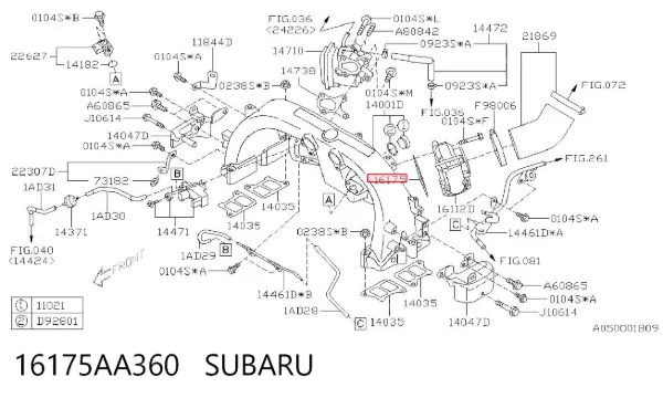  16175AA360 Subaru
