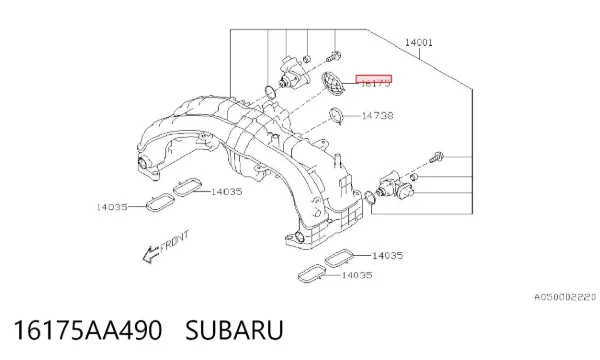  16175AA490 Subaru