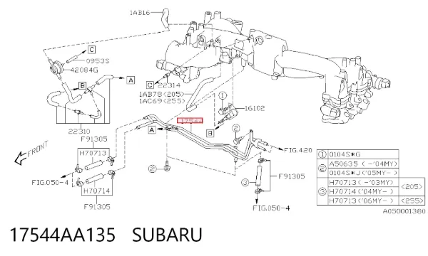  17544AA135 Subaru
