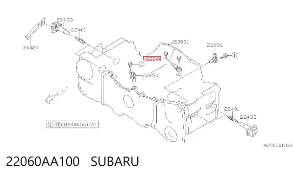 Датчик детонації Subaru Forester I