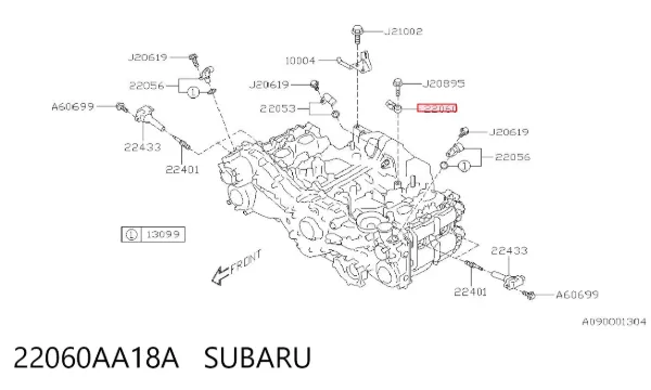 Датчик детонації 22060AA18A Subaru