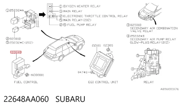  22648AA060 Subaru