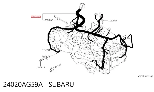  24020AG59A Subaru