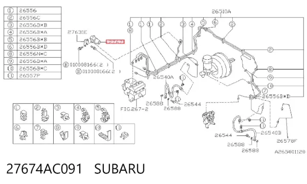  27674AC091 Subaru