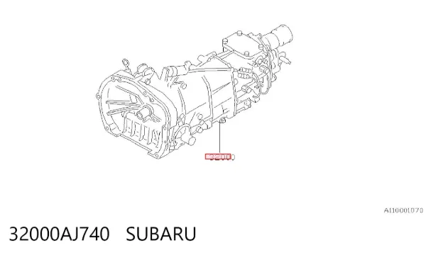 Коробка передач Subaru Forester III