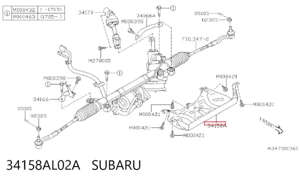  34158AL02A Subaru