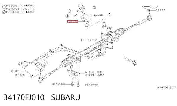  34170FJ010 Subaru