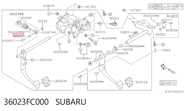  36023FC000 Subaru