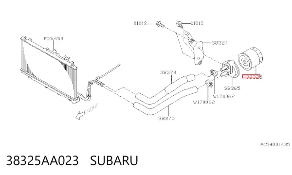 Фільтр АКПП 38325AA023 Subaru