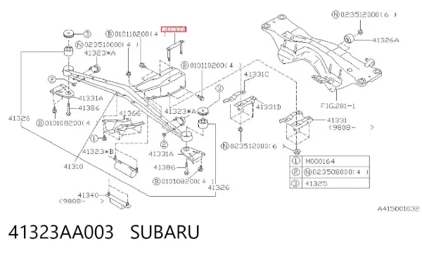  41323AA003 Subaru