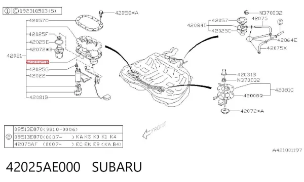  42025AE000 Subaru