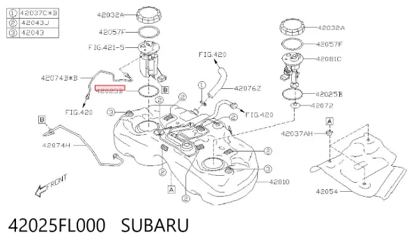  42025FL000 Subaru