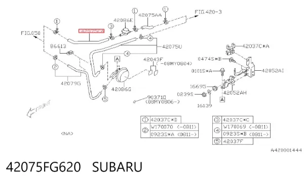  42075FG620 Subaru