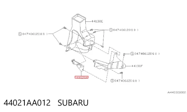  44021AA012 Subaru