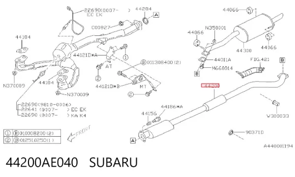  44200AE040 Subaru