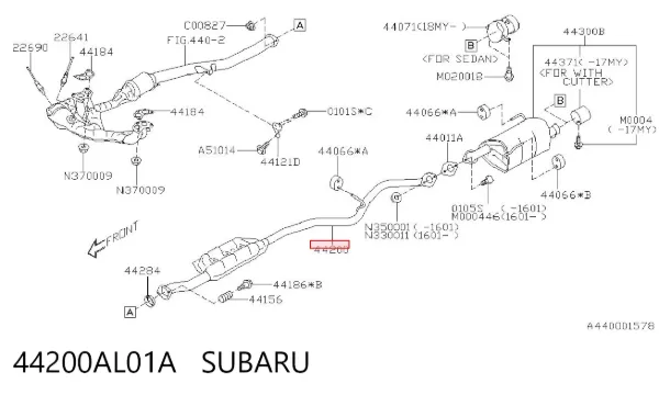  44200AL01A Subaru