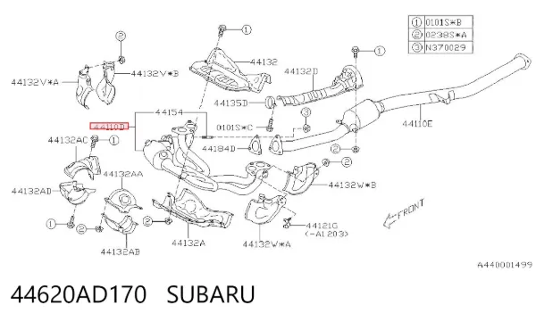  44620AD170 Subaru