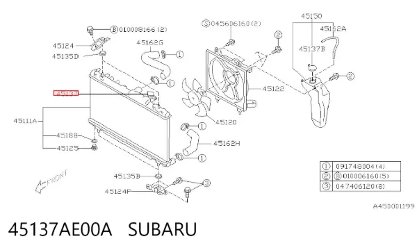  45137AE00A Subaru