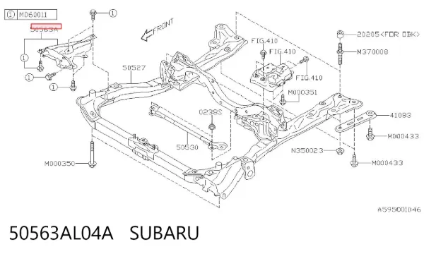  50563AL04A Subaru
