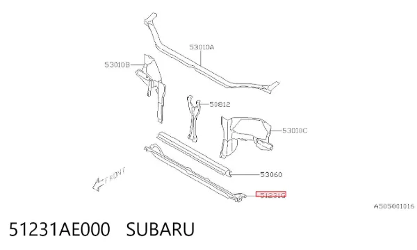  51231AE000 Subaru