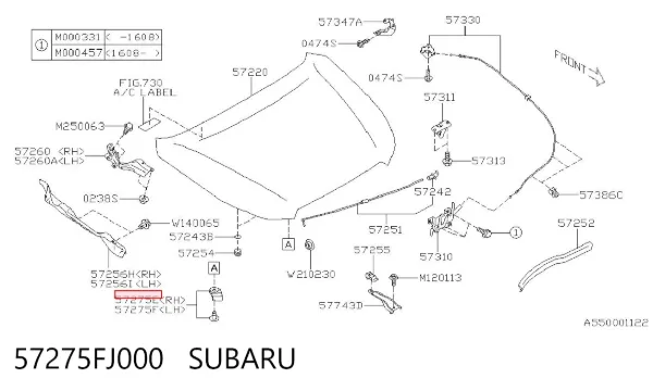  57275FJ000 Subaru