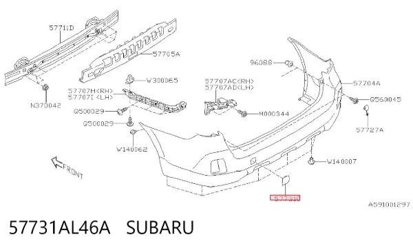  57731AL46A Subaru