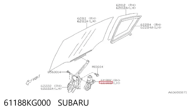  61188KG000 Subaru