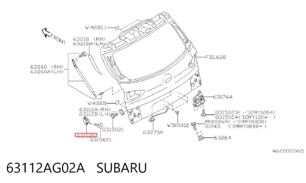  63112AG02A Subaru