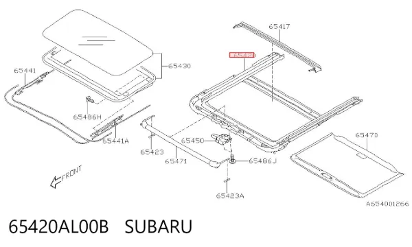  65420AL00B Subaru