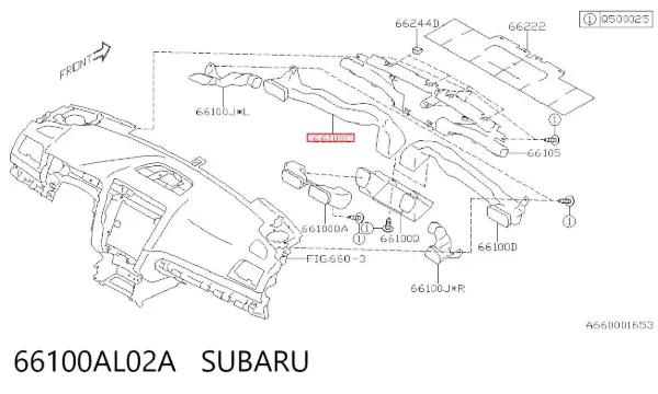  66100AL02A Subaru