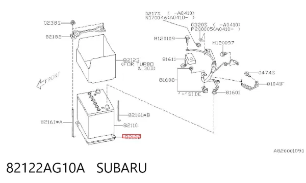 82122AG10A Subaru
