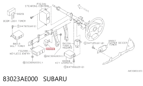  83023AE000 Subaru
