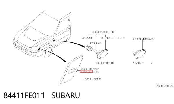  84411FE011 Subaru