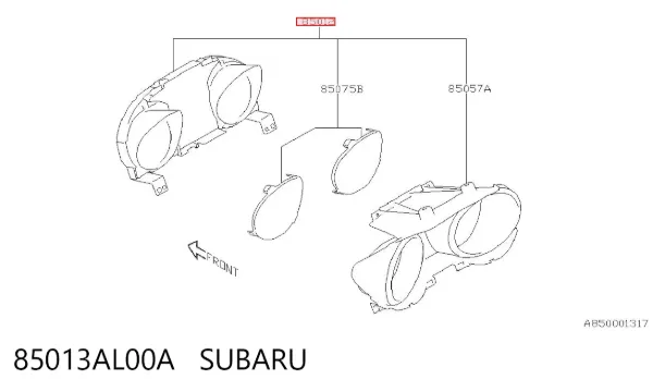  85013AL00A Subaru