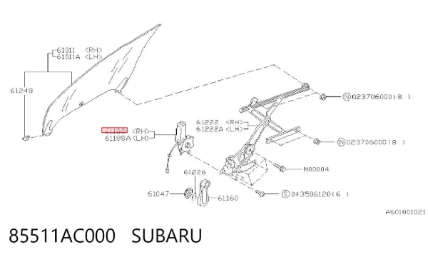  85511AC000 Subaru