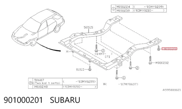  901000201 Subaru