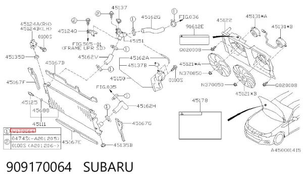  909170064 Subaru